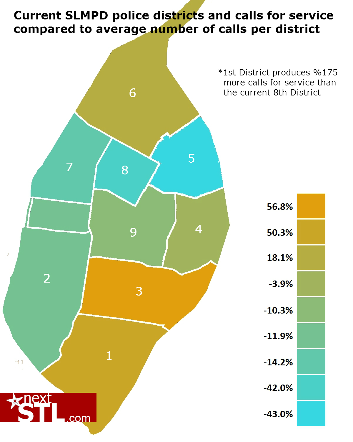 St Louis City District Map Now Under Local Control, Slmpd To Use Math To Redistrict And Fight Crime -  Nextstl