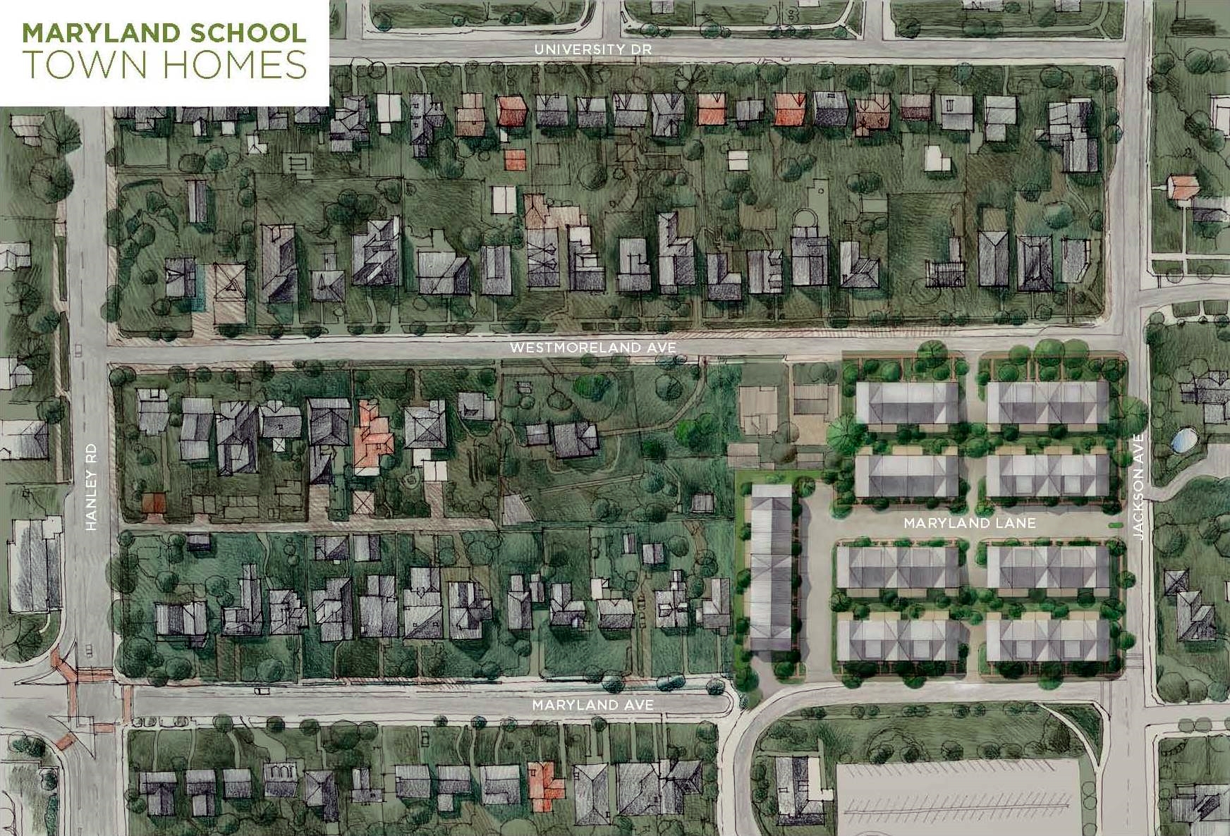 Maryland School Town Homes - Clayton, MO