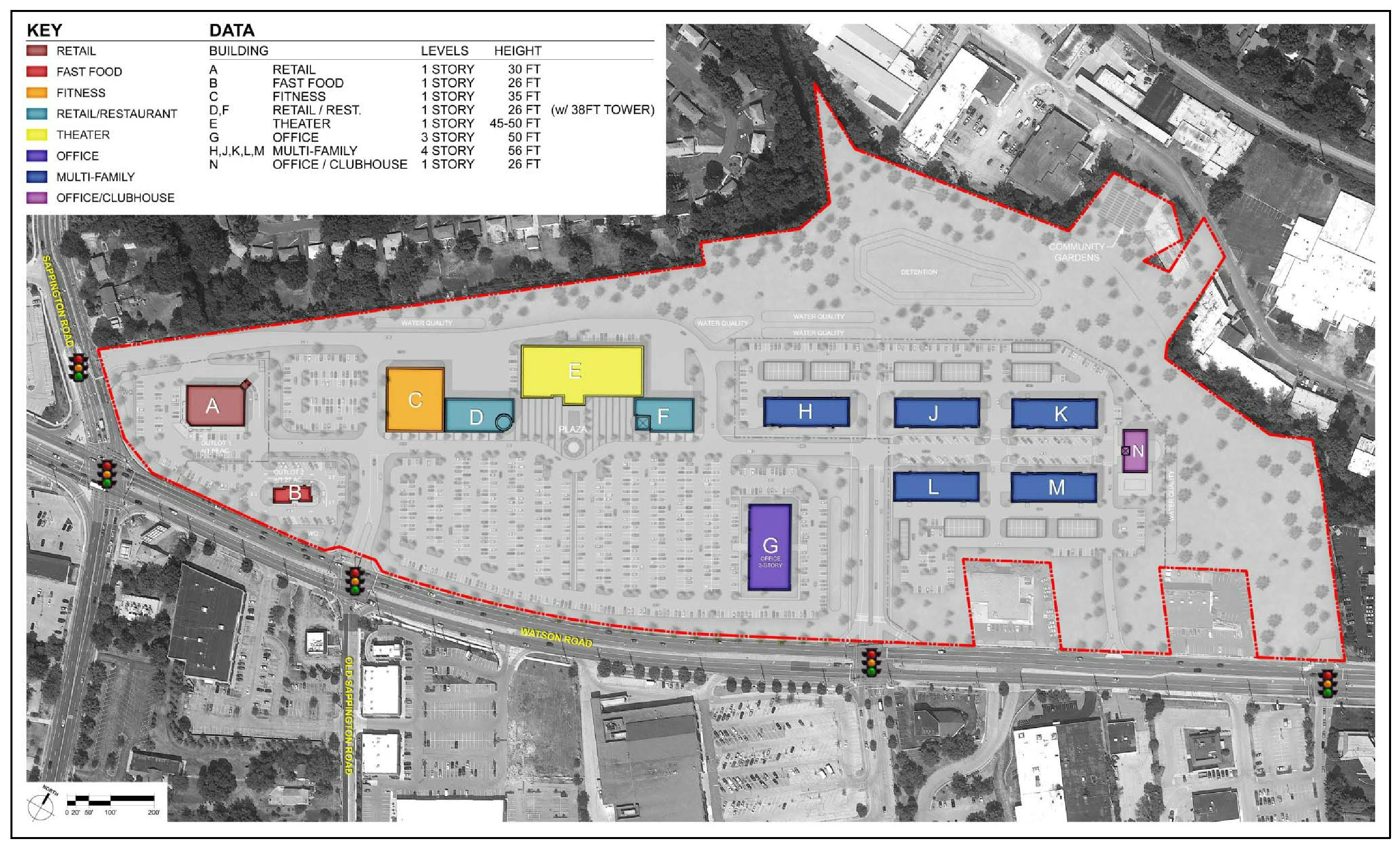 Crestwood Plaza redevelopment by UrbanStreet - Crestwood, MO