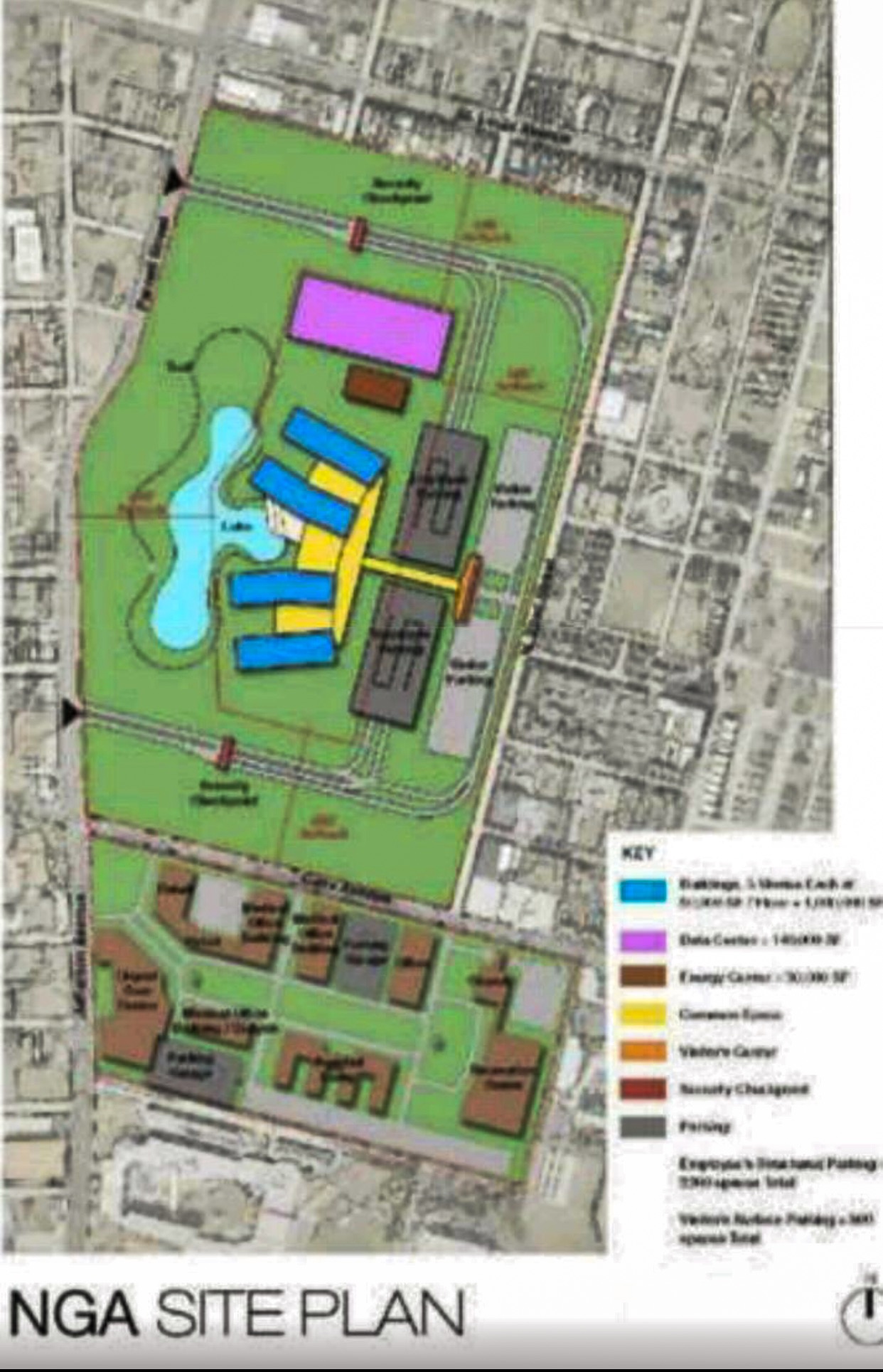 Next NGA West - City of St. Louis proposed site plan