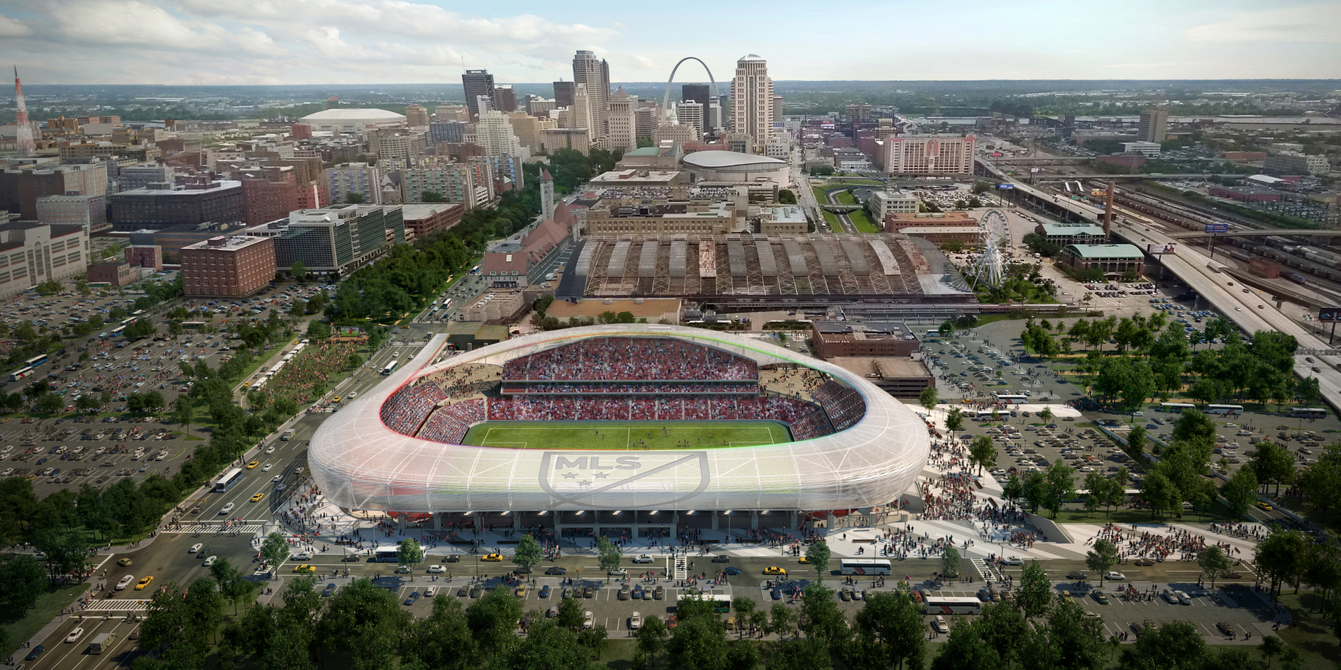 Major League Soccer Ownership Group, Stadium Plan Unveiled for St. Louis