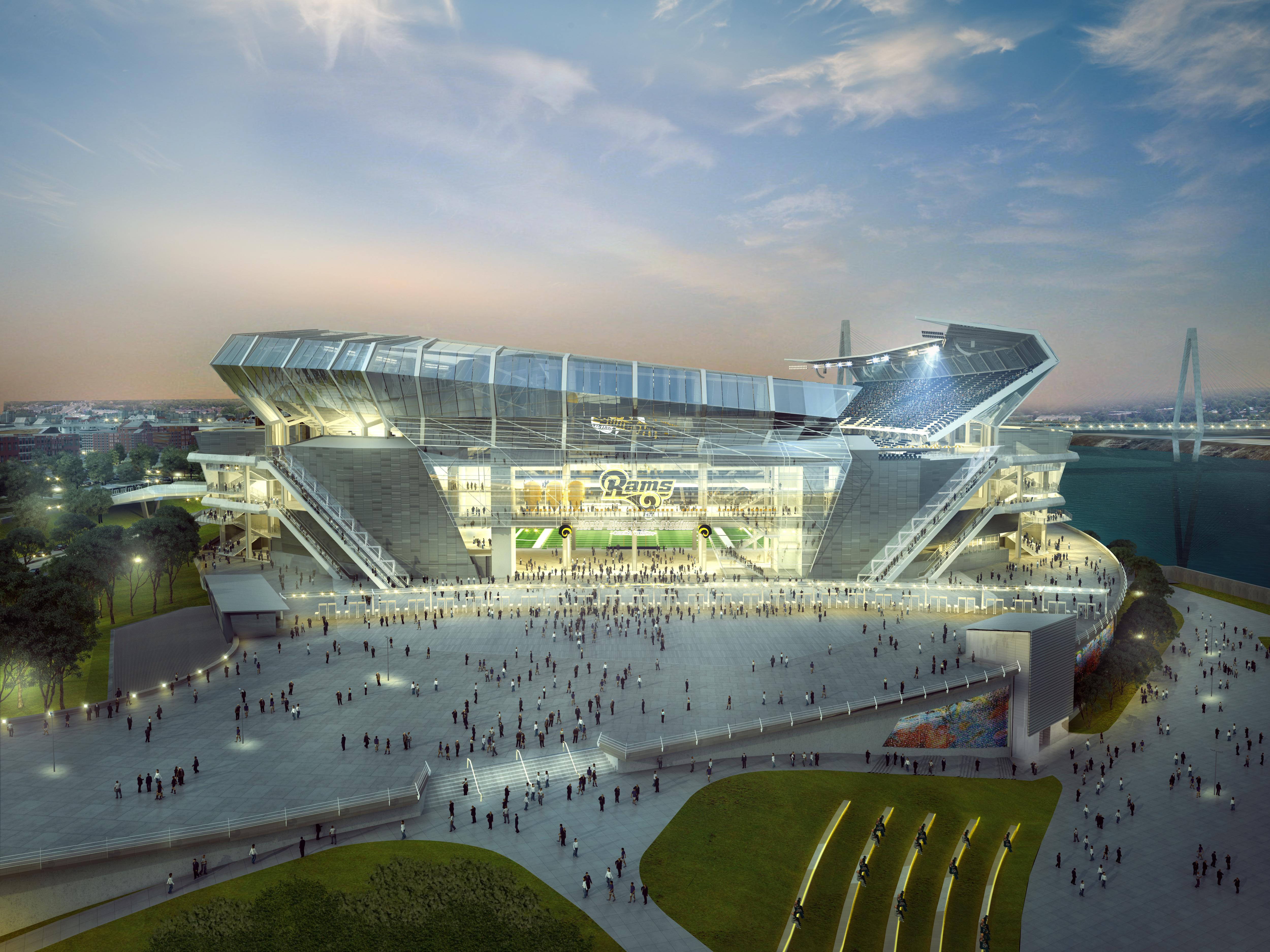 St. Louis Strikes Back: NFL Proposal for Riverfront Stadium Unveiled -  NextSTL