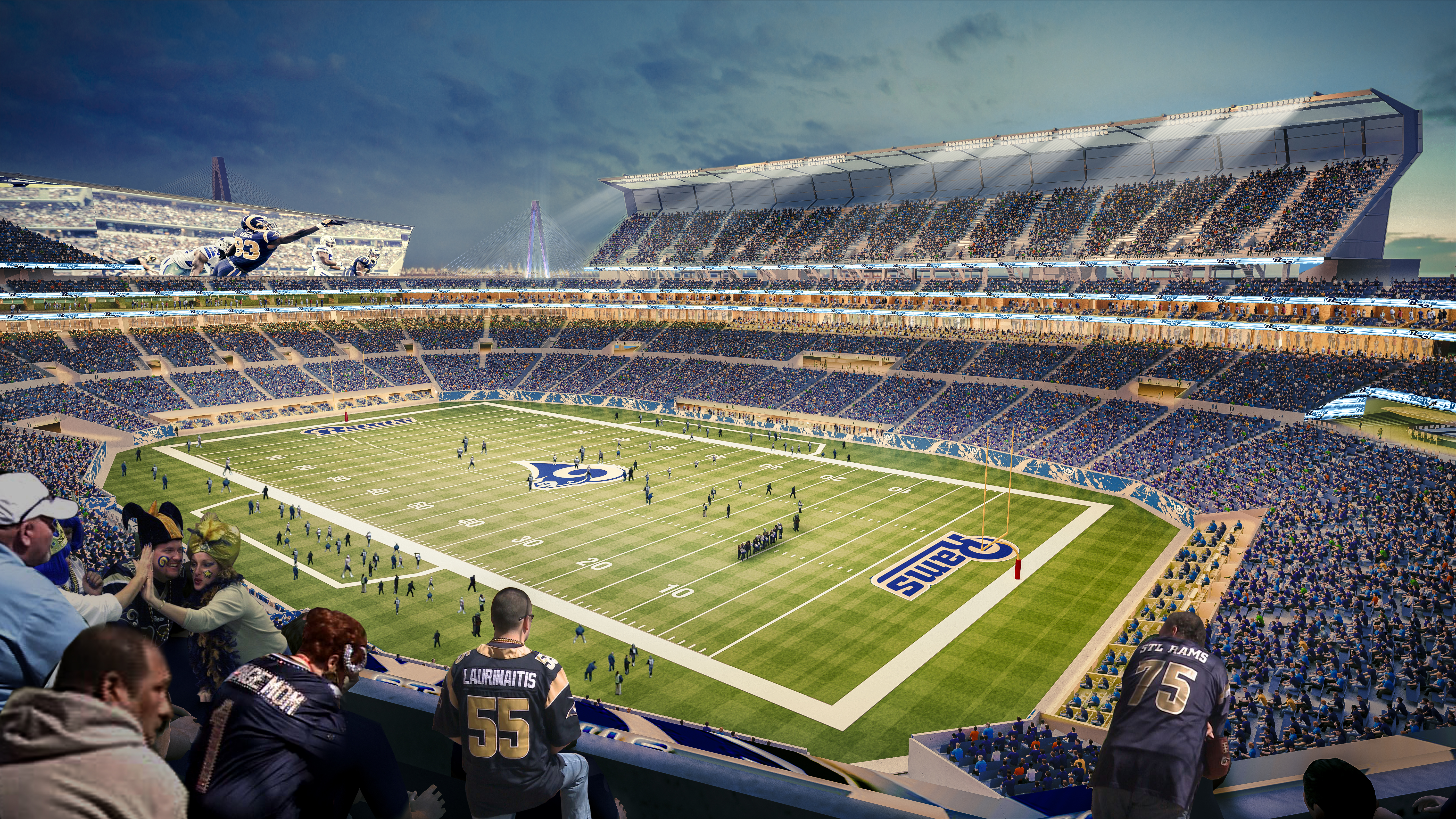 NFL stadium proposal - St. Louis, MO 04/23/2015