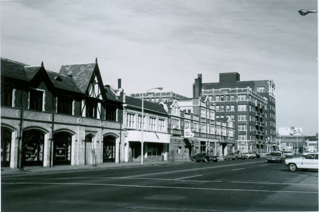 400 DeBaliviere from Waterman looking West Northwest