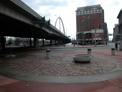 I-70 and the arch