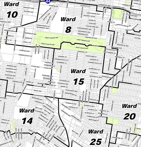 St Louis Ward Map Young Begins Attempt To Shrink St. Louis Board Of Aldermen From 28 Wards To  12 - Nextstl