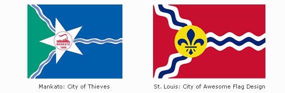 St Louis Flag House Flag