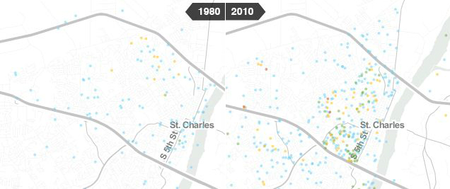 STL Metro Poverty via Atlantic Cities