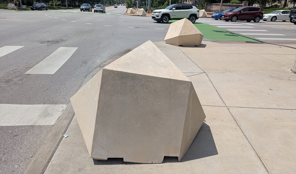 Update: Bollards at Skinker and Forest Park Parkway Needed